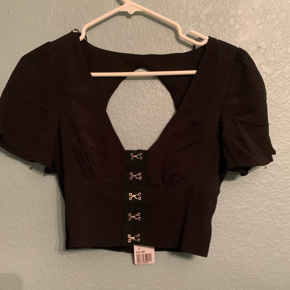 Corset cropped top